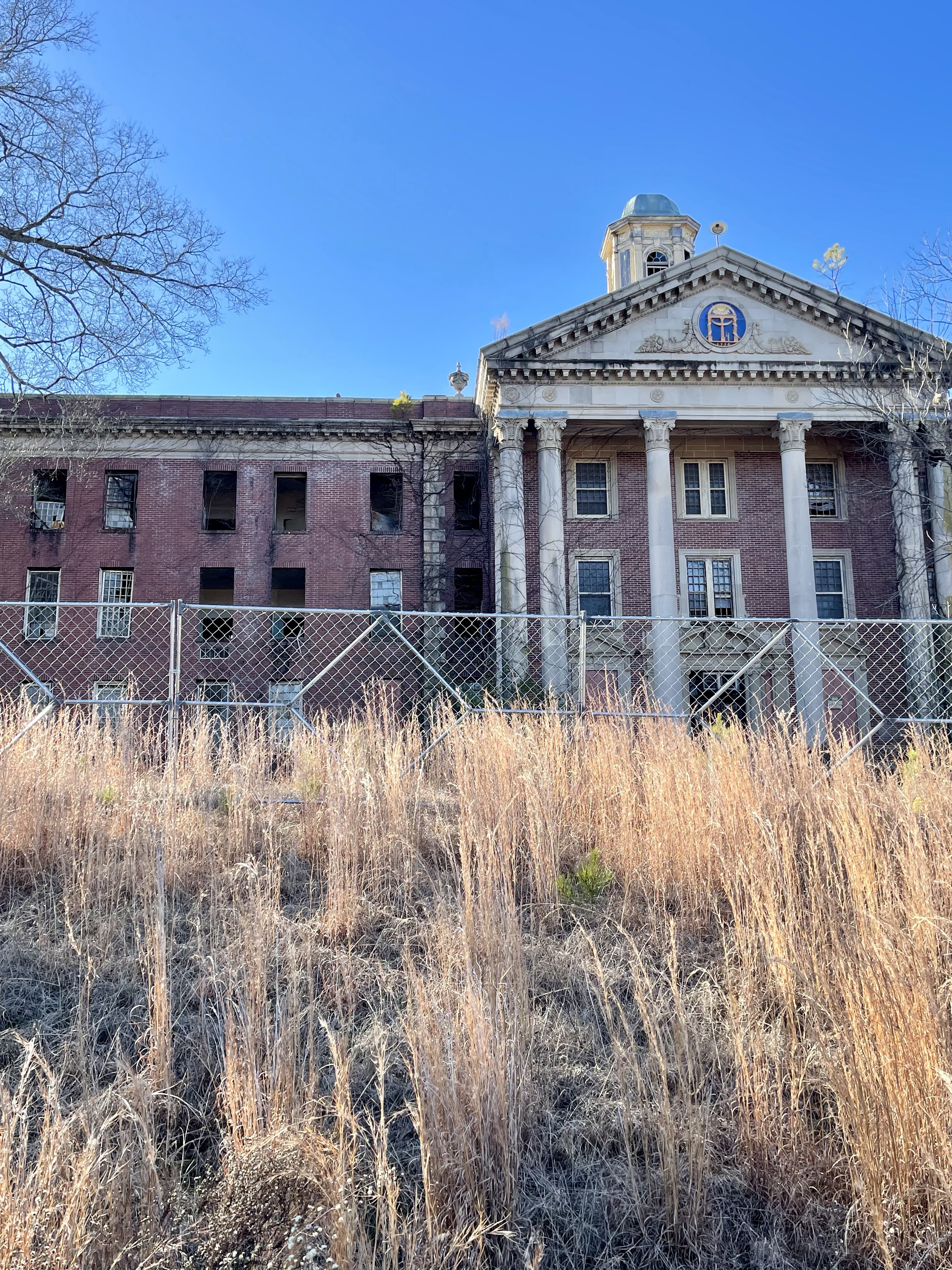 the abandoned Central state hospital & Cedar Lane Cemetery In milledgeville, GA