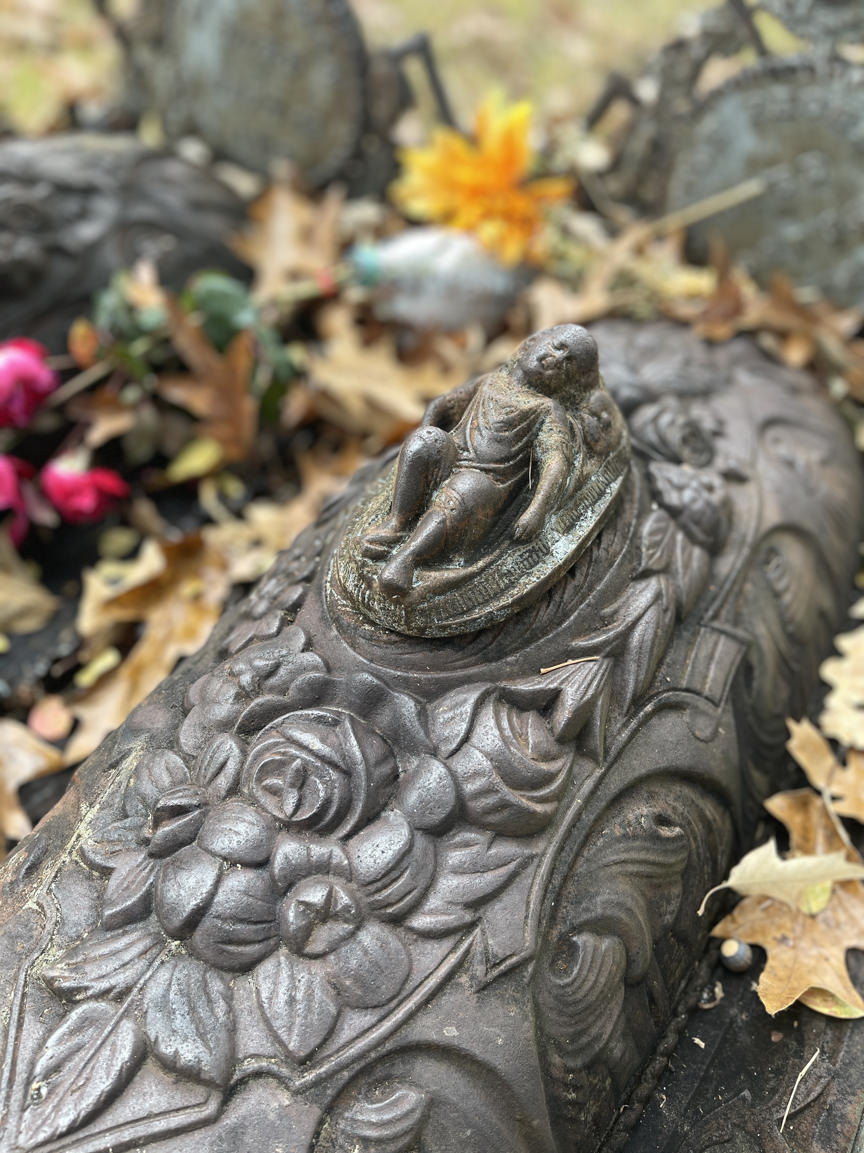 Heavy Metal! Cast Iron in Cemeteries & Burials: Fisk Coffins, Headstones, Abrams Grave Covers, & More